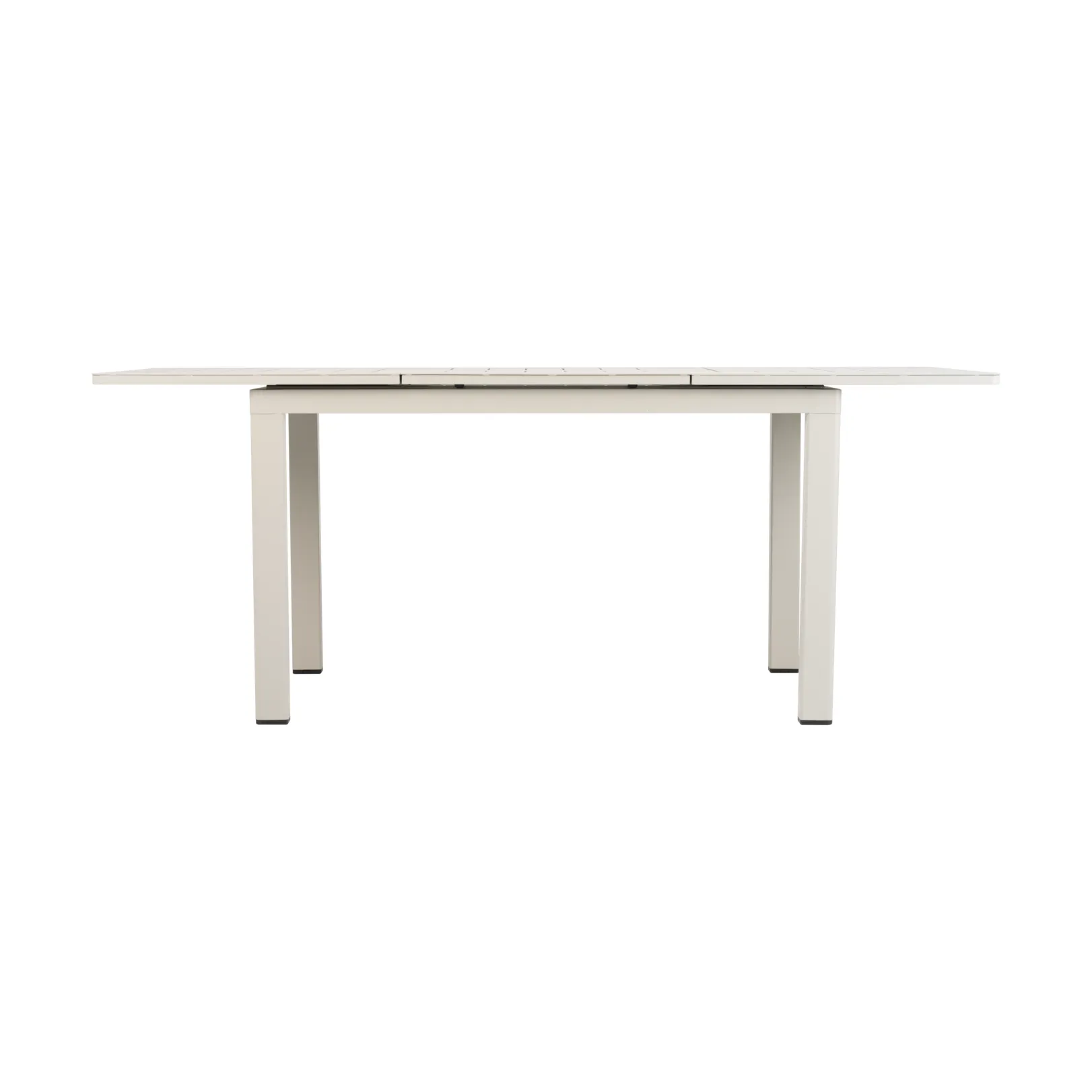 Lomma dining table, Light grey, 128-187x80x73 cm Brafab