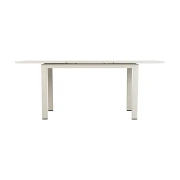 Lomma dining table - Light grey, 128-187x80x73 cm - Brafab