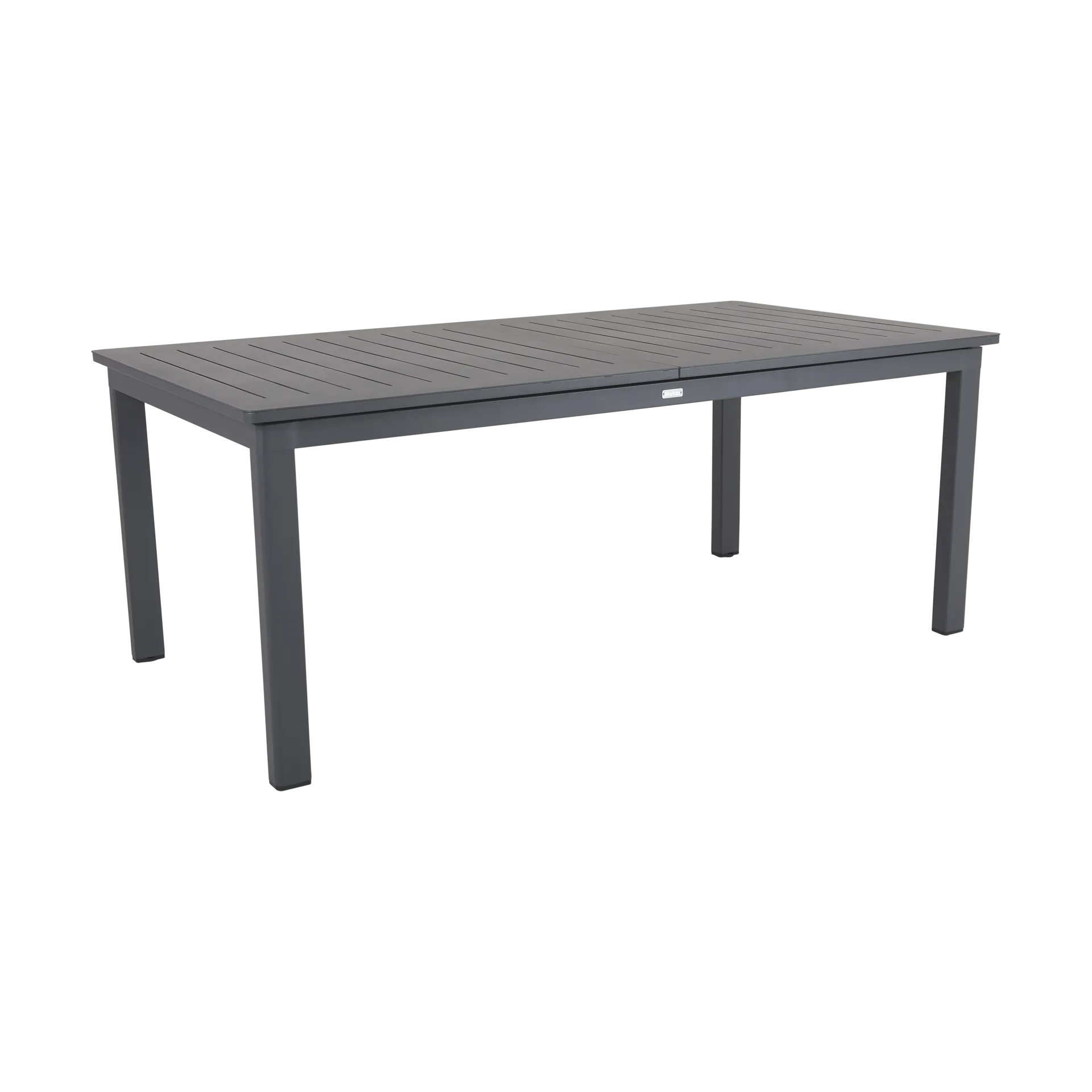 Lomma extendable dining table, Anthracite 194-312 cm Brafab