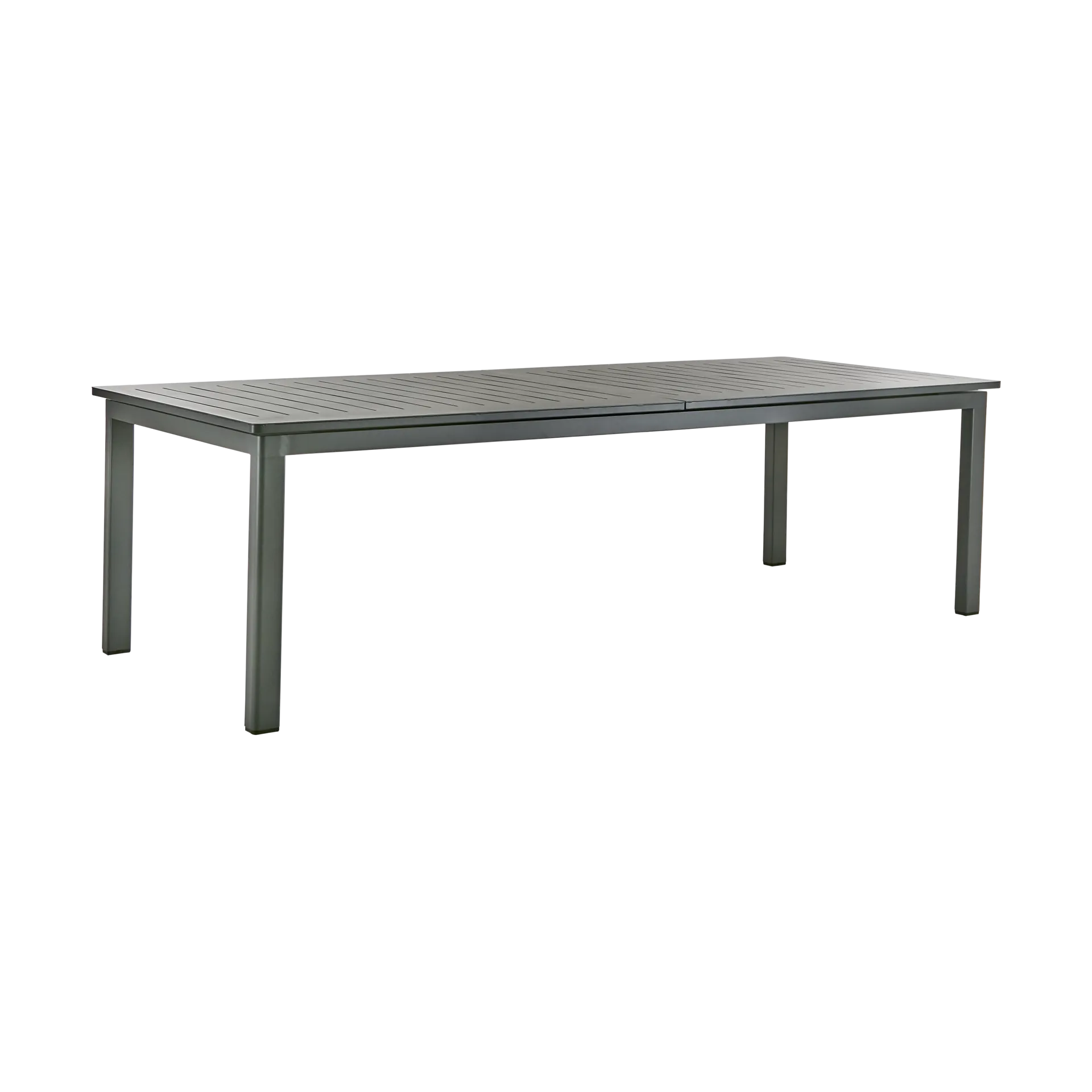 Lomma extendable dining table, Anthracite XL 260-380 cm Brafab