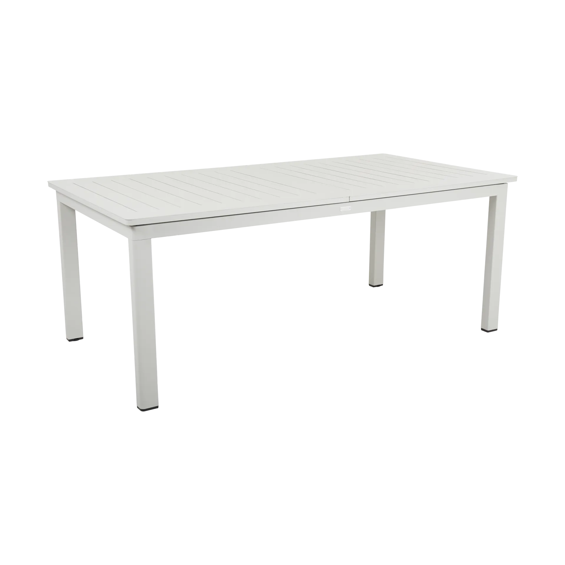 Lomma extendable dining table, Light grey 194-312 cm Brafab