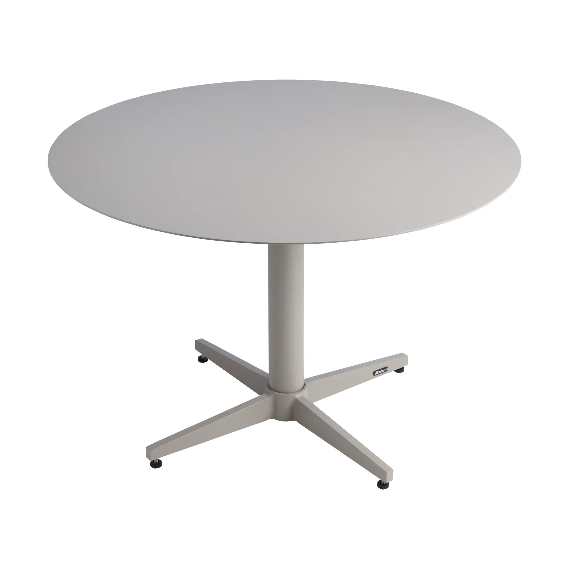 Mill coffee table, Light grey, Large Ø75 cm Brafab