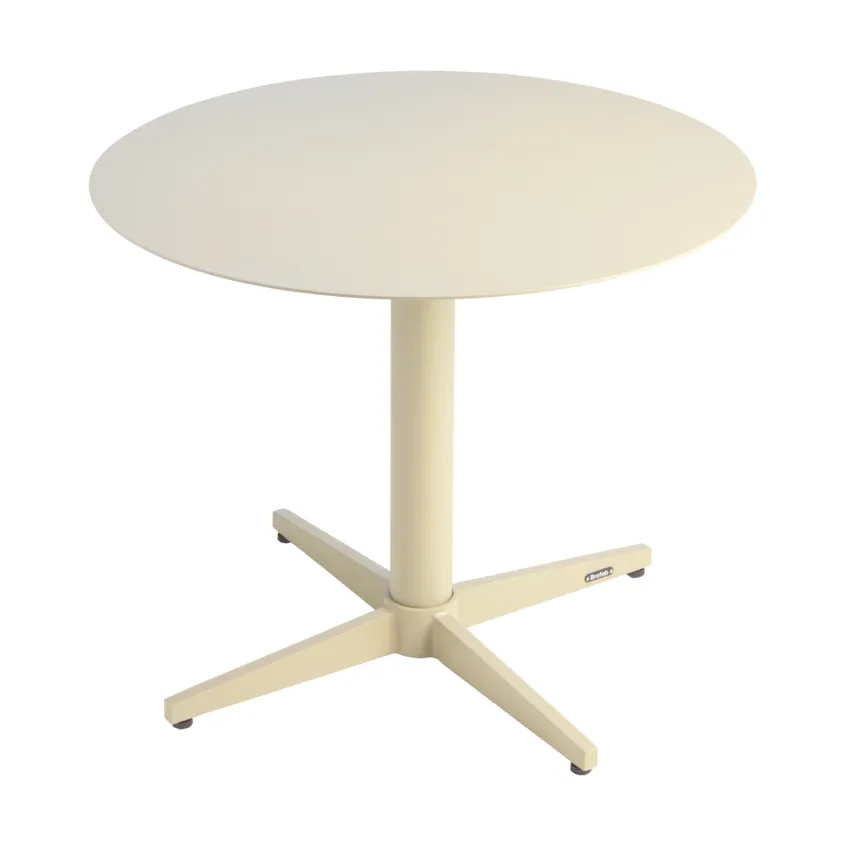 Mill coffee table, Pearl white, Ø60 cm Brafab