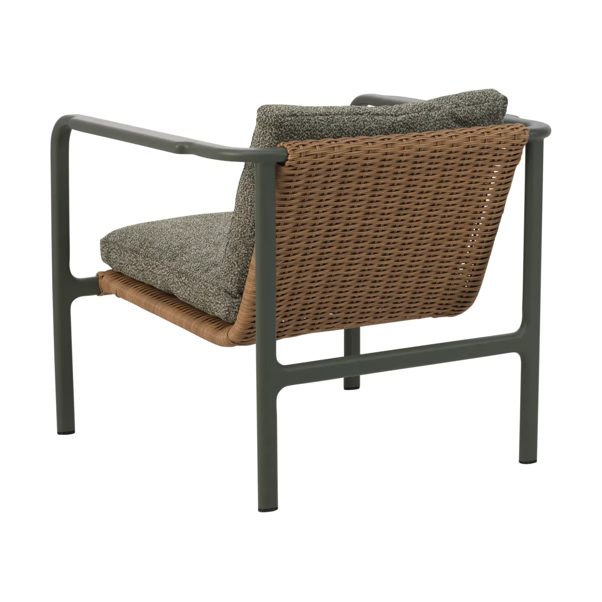 Motty armchair, Nordic green-teddy verde Brafab