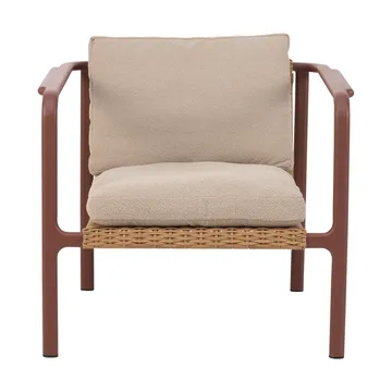 Motty armchair - Zin red-teddy beige - Brafab