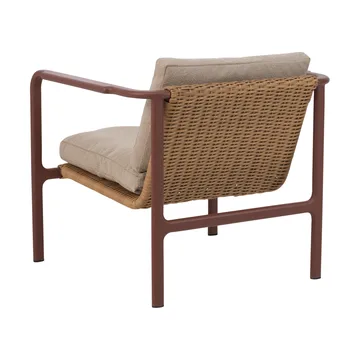 Motty armchair - Zin red-teddy beige - Brafab