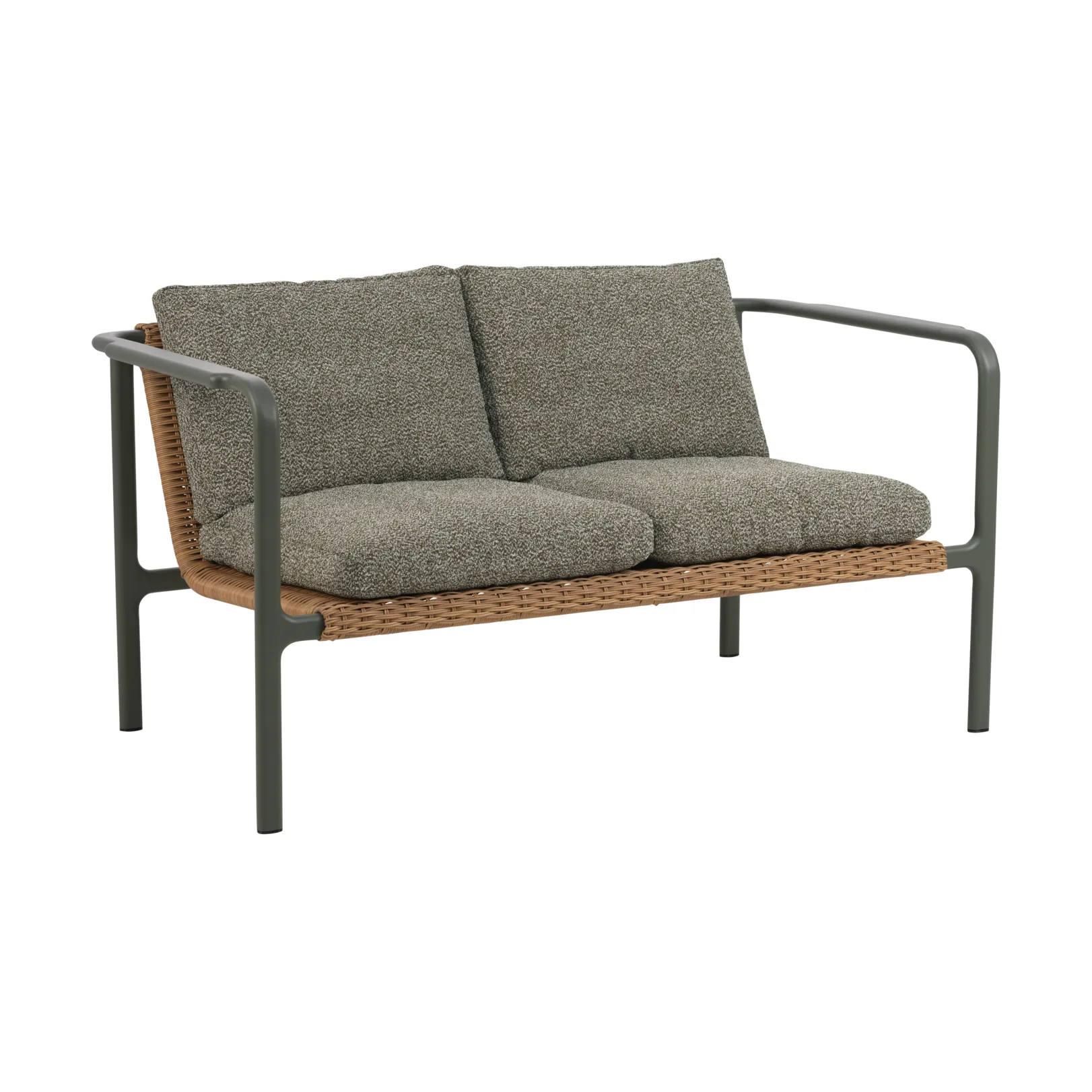 Motty sofa, Nordic green-teddy verde, 2-seater Brafab