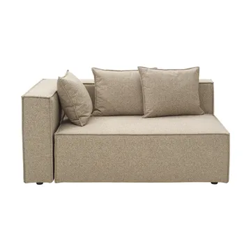 Muki sofa module - Light taupe, right end module - Brafab