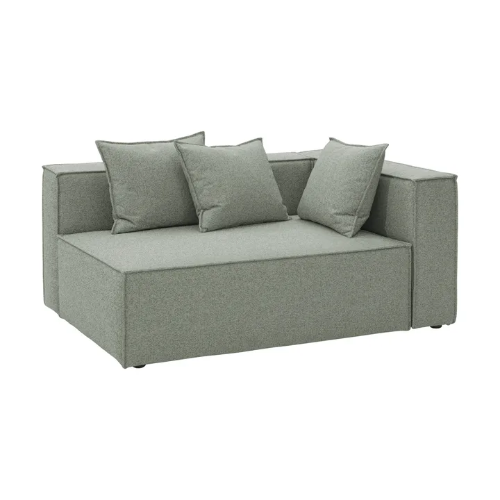 Muki sofa module - Sea green, left end module - Brafab