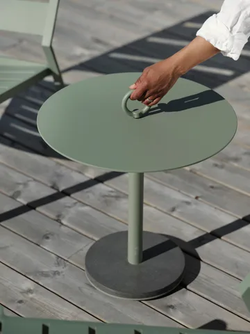 Niobe side table - Green - Brafab