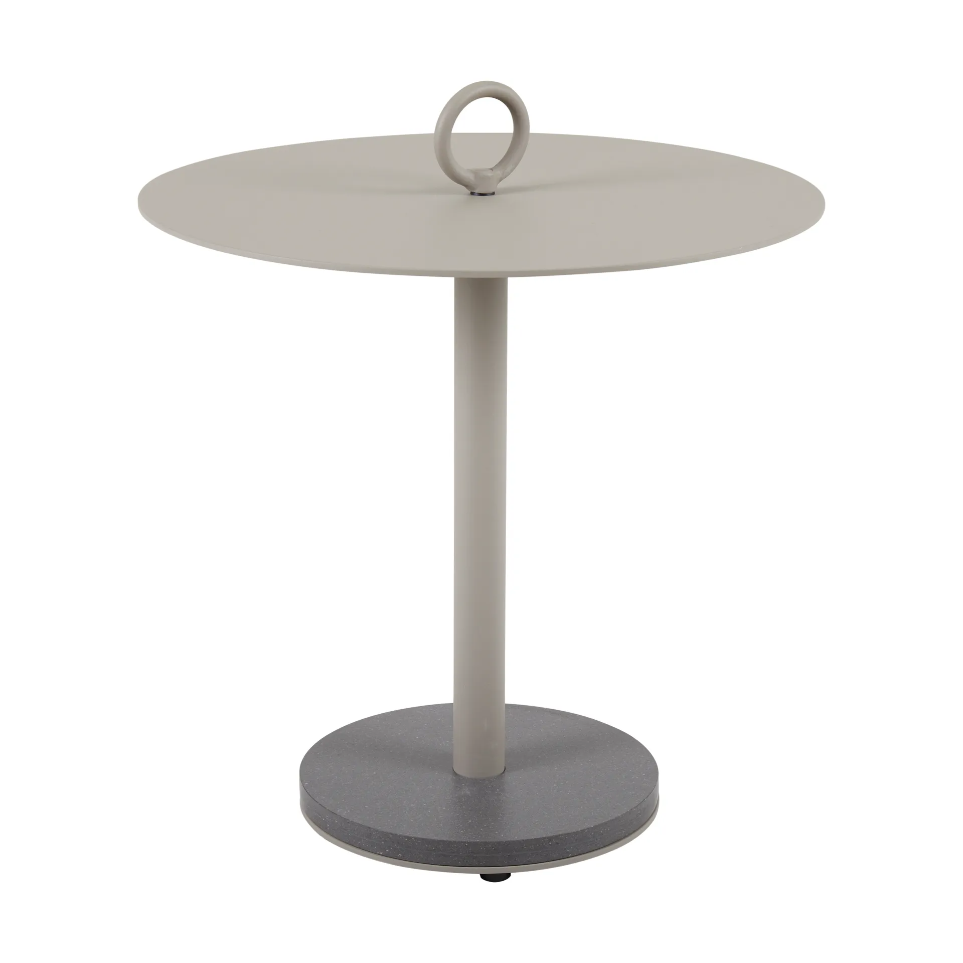 Niobe side table, Khaki Brafab