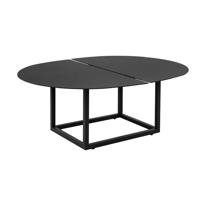 Olive coffee table - Black, 110x80 cm - Brafab