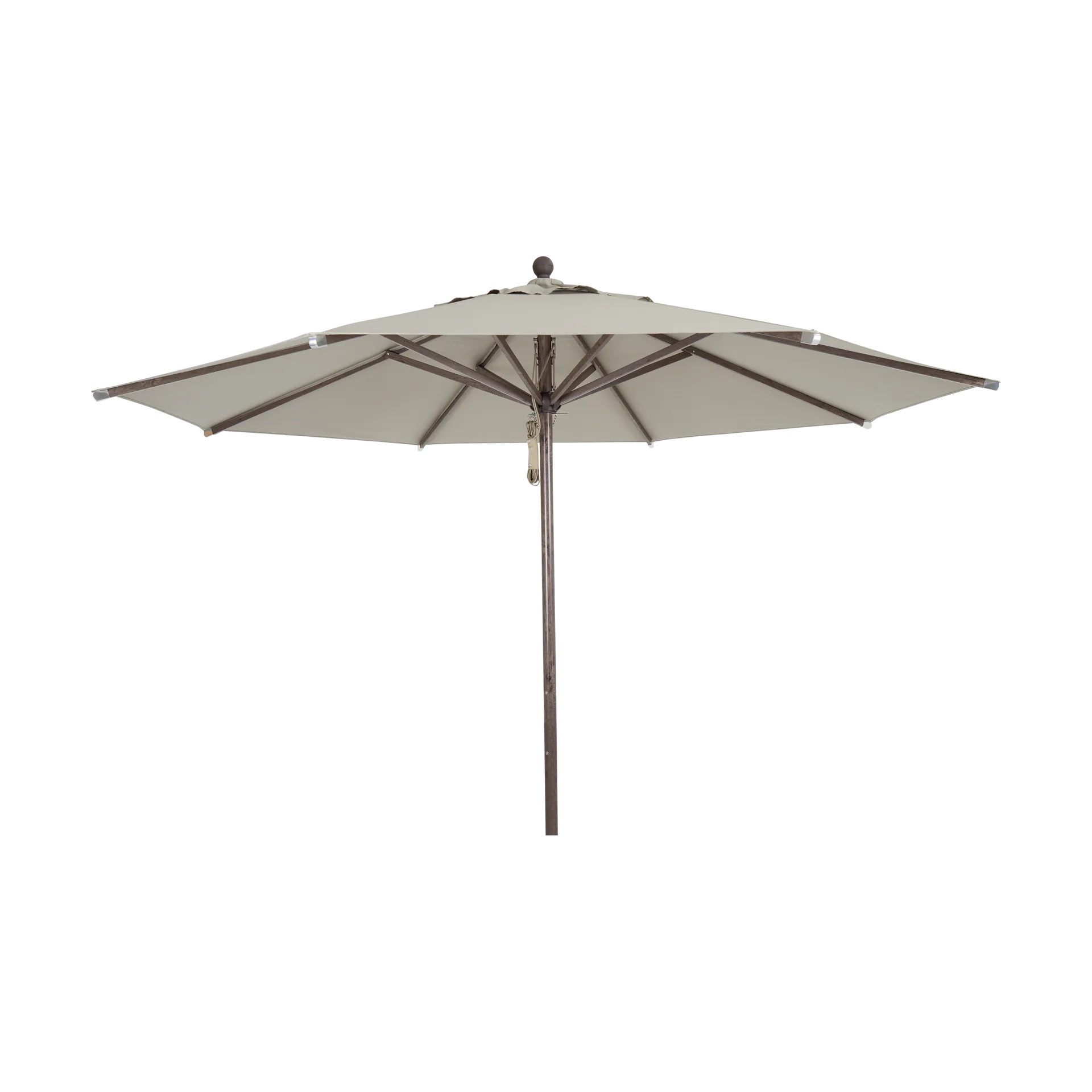 Paliano parasol, Brown-taupe 300 cm Brafab