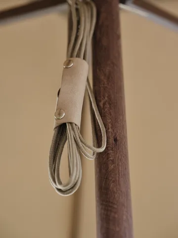 Paliano parasol - Brown-taupe 350 cm - Brafab