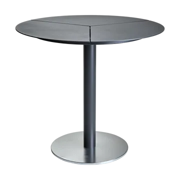 Peace Bistro café table Ø80 cm Anthracite - Brafab