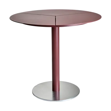 Peace Bistro café table Ø80 cm Zin red - Brafab