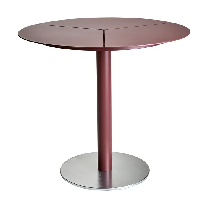 Peace Bistro café table Ø80 cm Zin red - Brafab