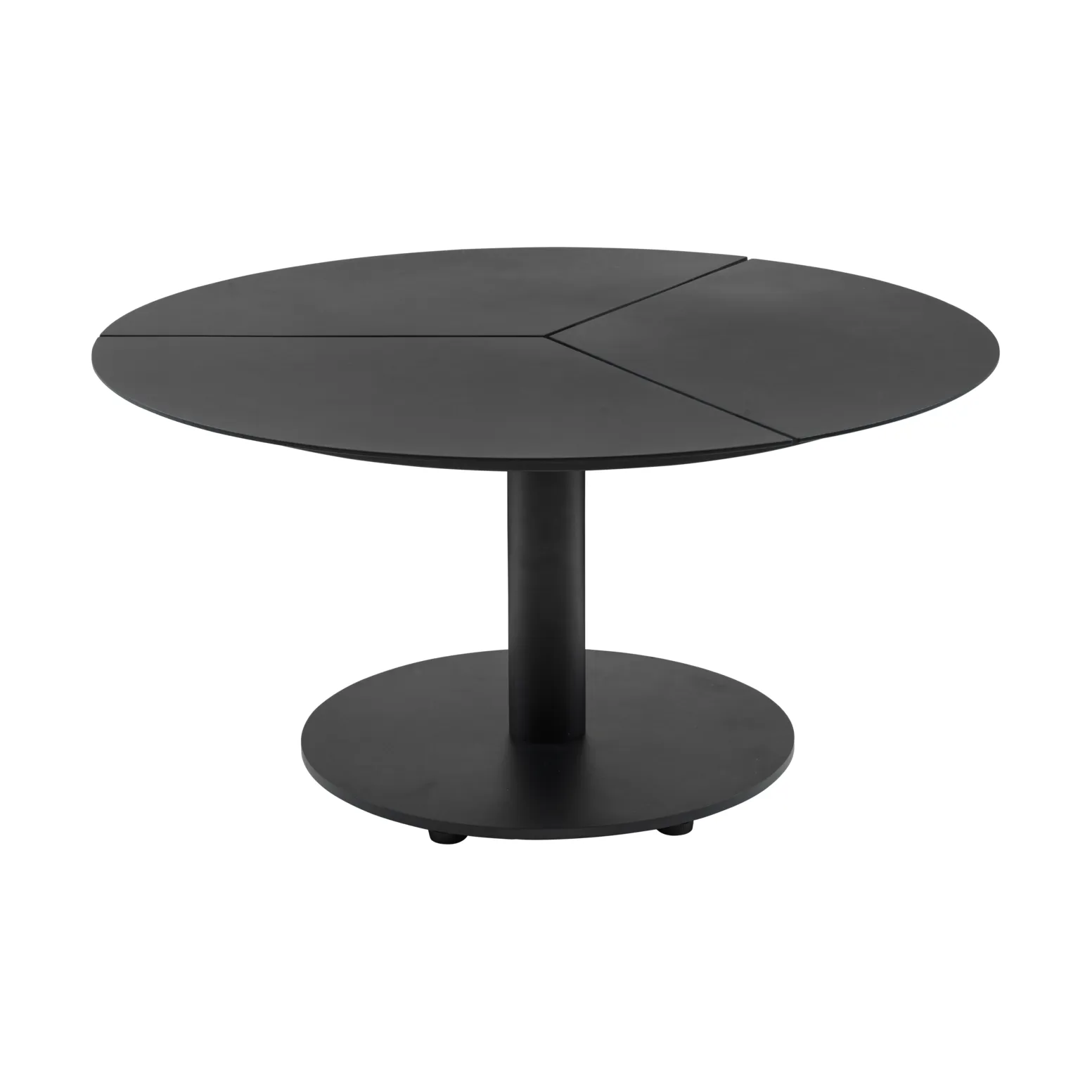 Peace coffee table, Black, Ø80x46 cm Brafab