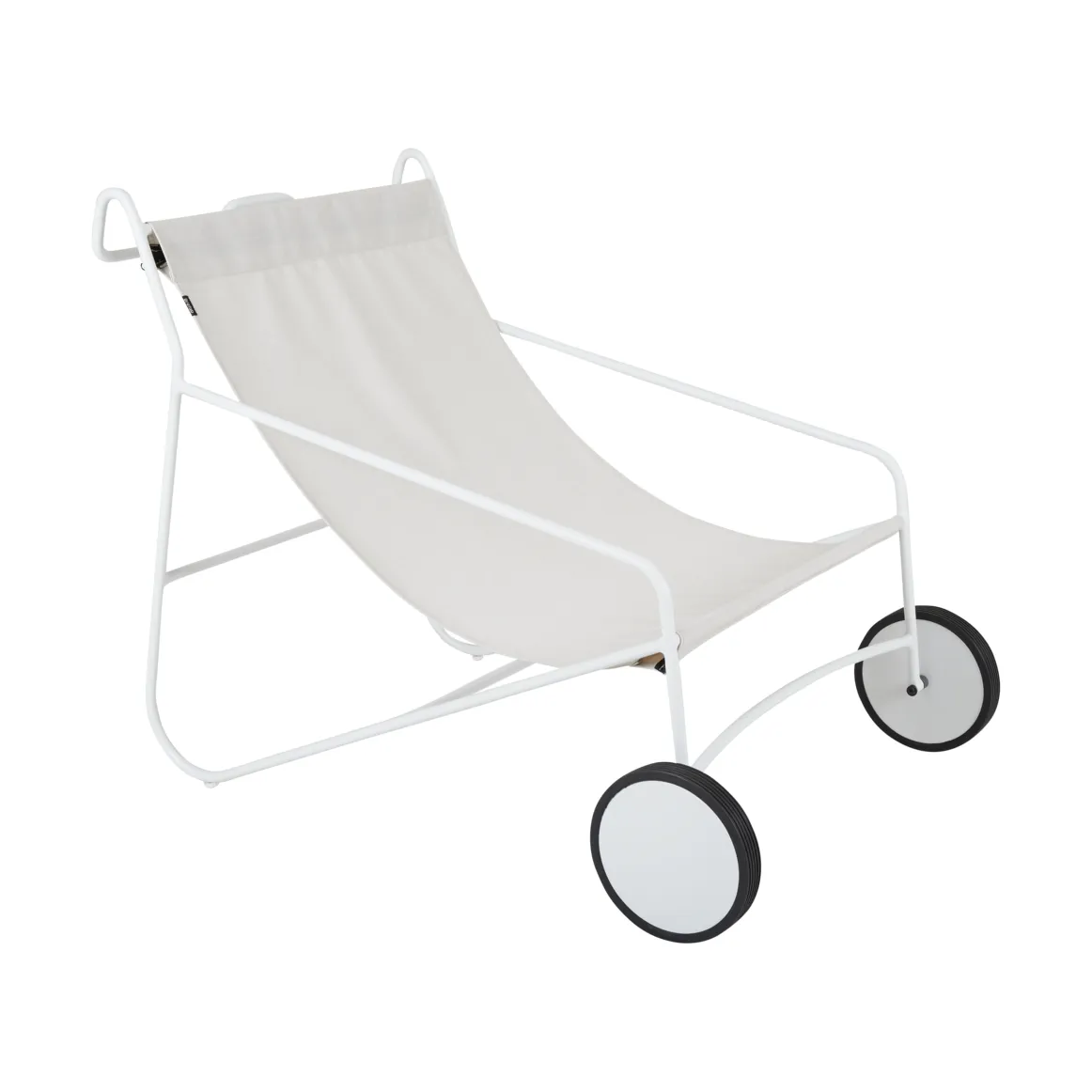 Poul Chair lounge armchair, White Brafab
