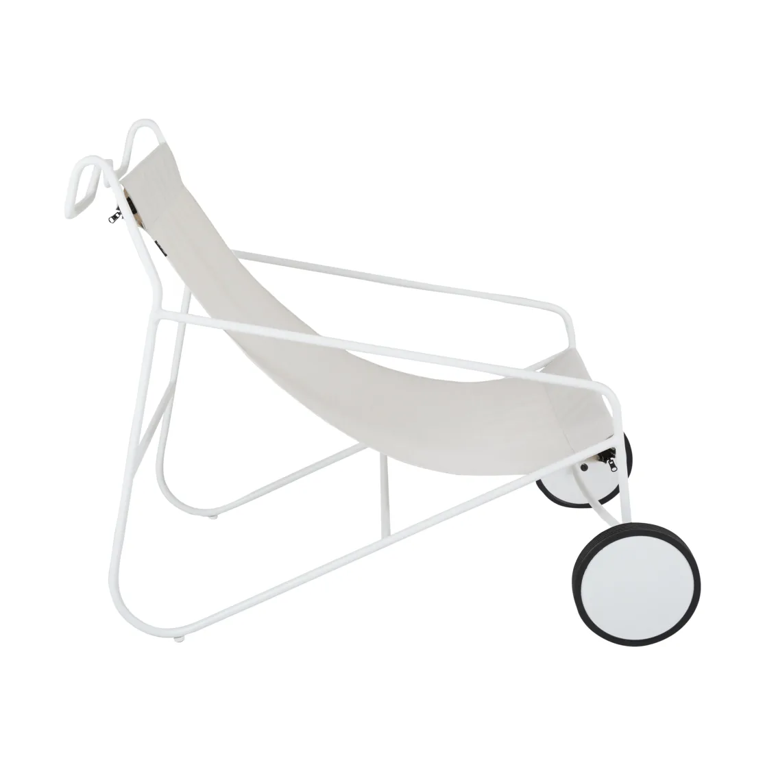 Poul Chair lounge armchair, White Brafab