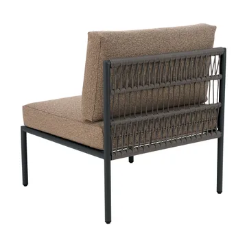 Reno sofa module - Black-raw peanut, middle section - Brafab
