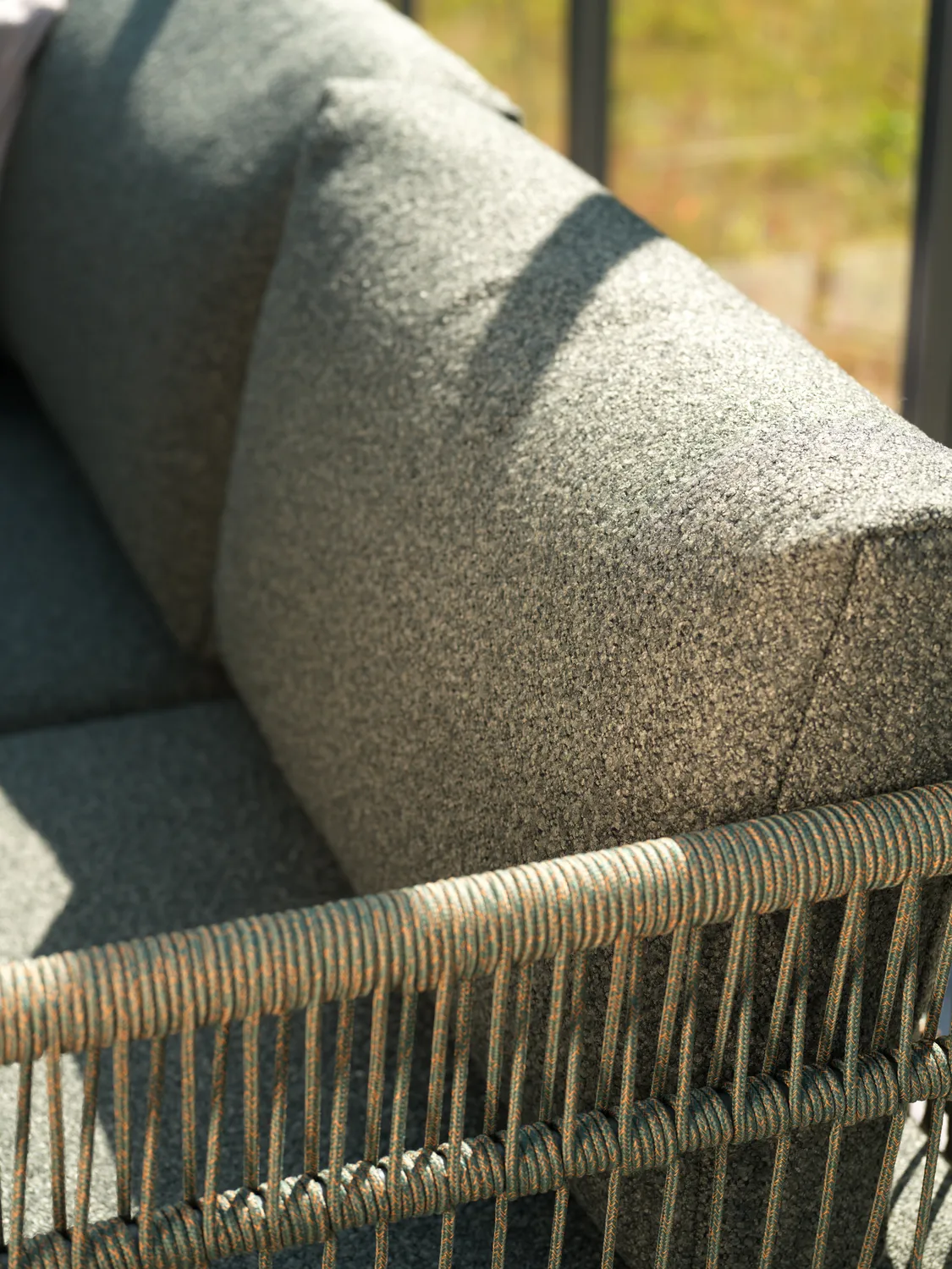 Reno sofa module, Nordic green-raw avocado, corner Brafab
