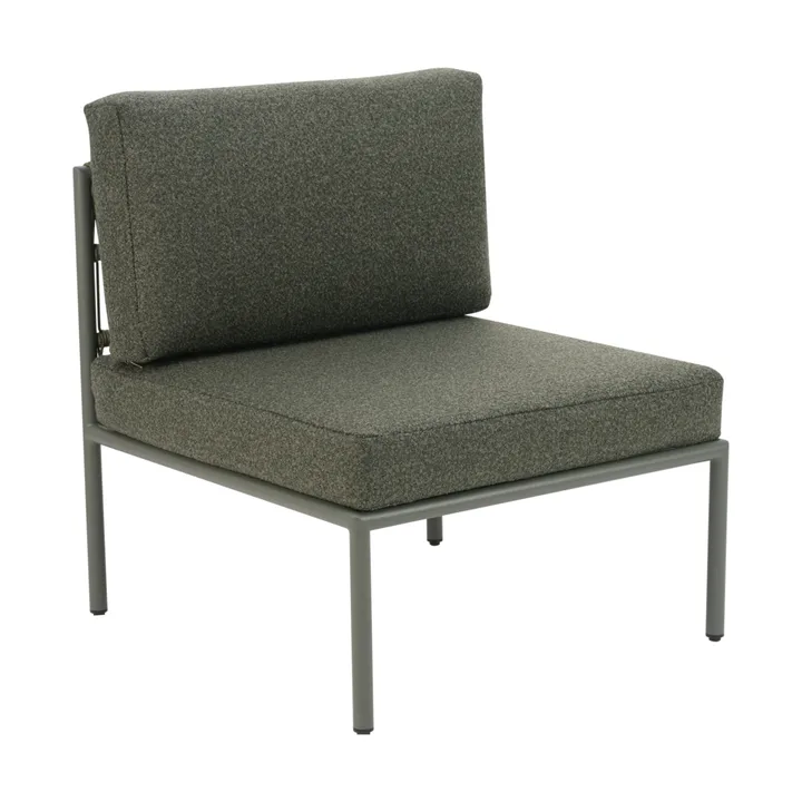 Reno sofa module - Nordic green-raw avocado, middle unit - Brafab
