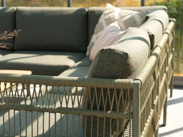 Reno sofa module - Nordic green-raw avocado, middle unit - Brafab