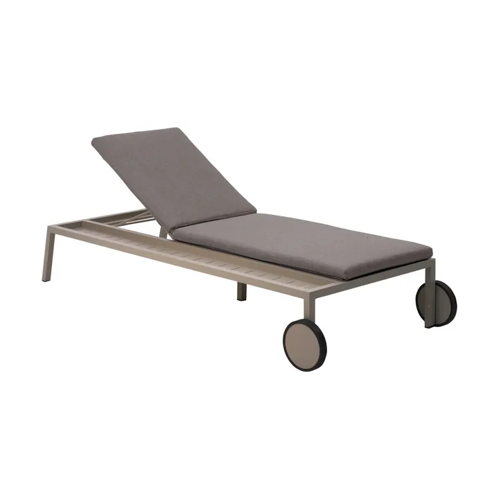 Samvaro chaise lounge 218x92 cm - Khaki-soft dawn - Brafab