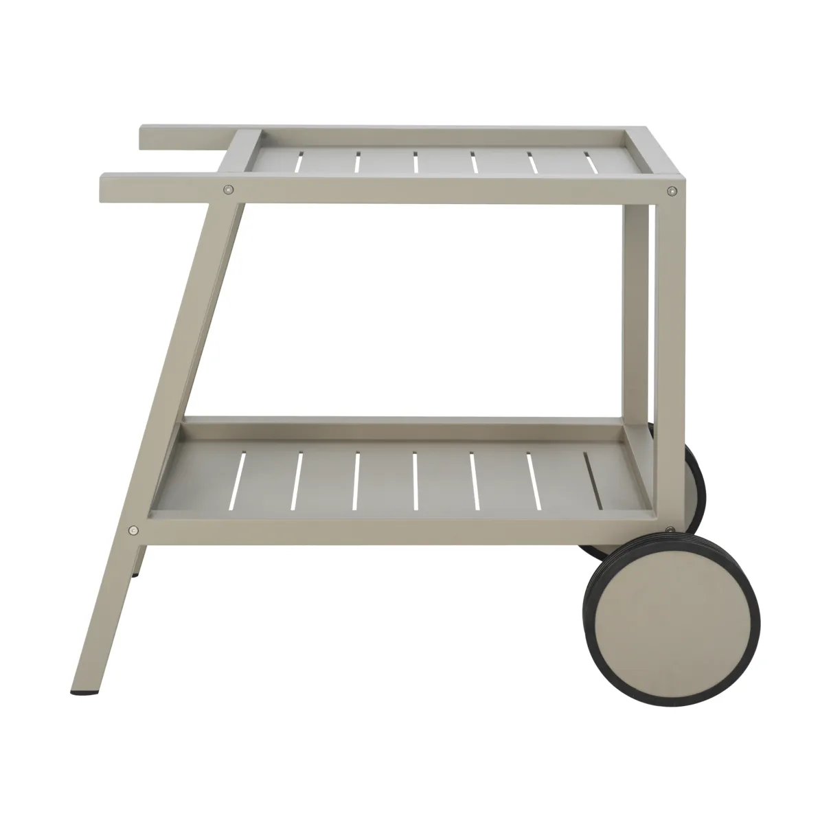 Samvaro serving trolley 86x49x69 cm, Khaki Brafab