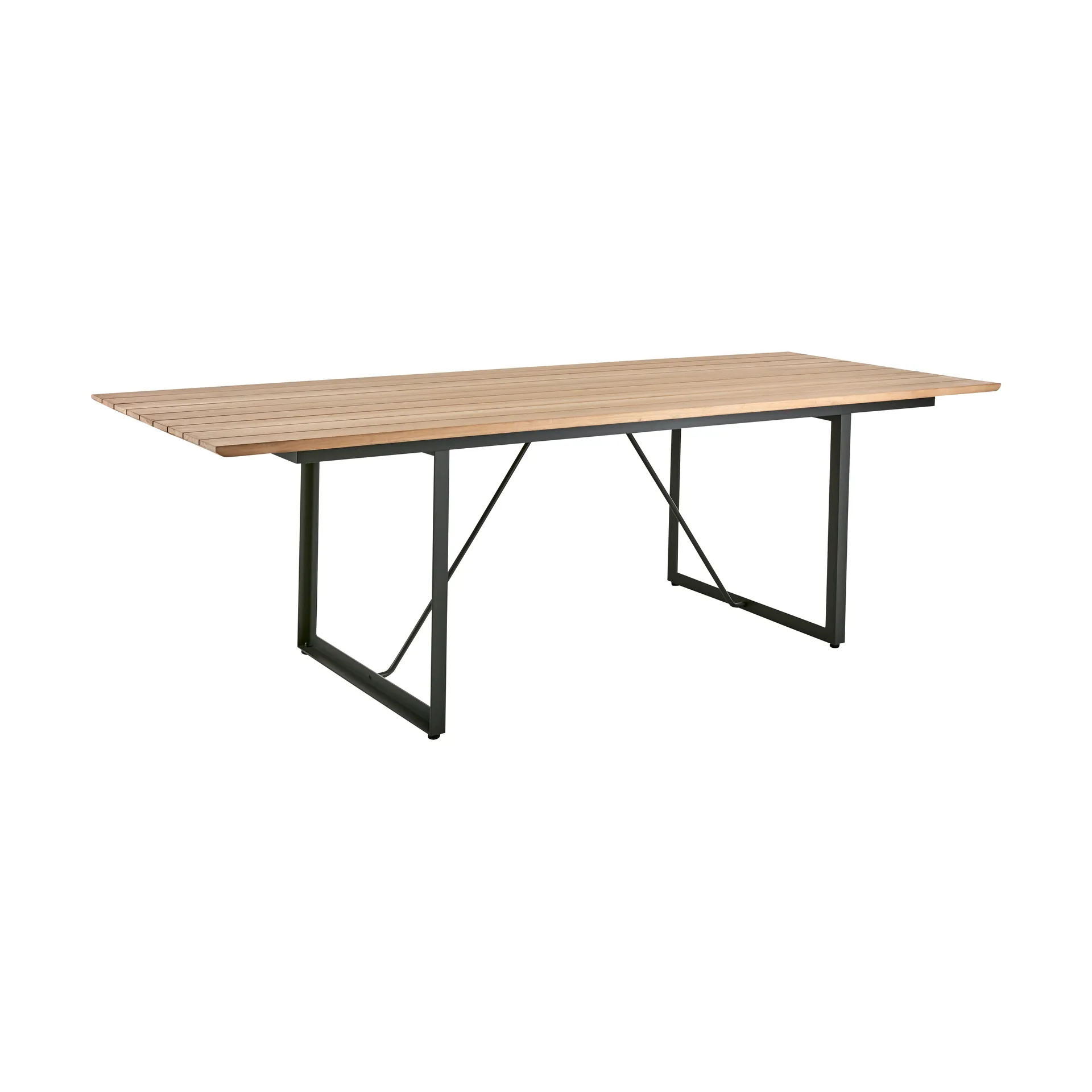 Shad dining table 240 cm teak-anthracite,  Brafab