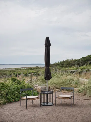 Shady side table and parasol base - Anthracite - Brafab