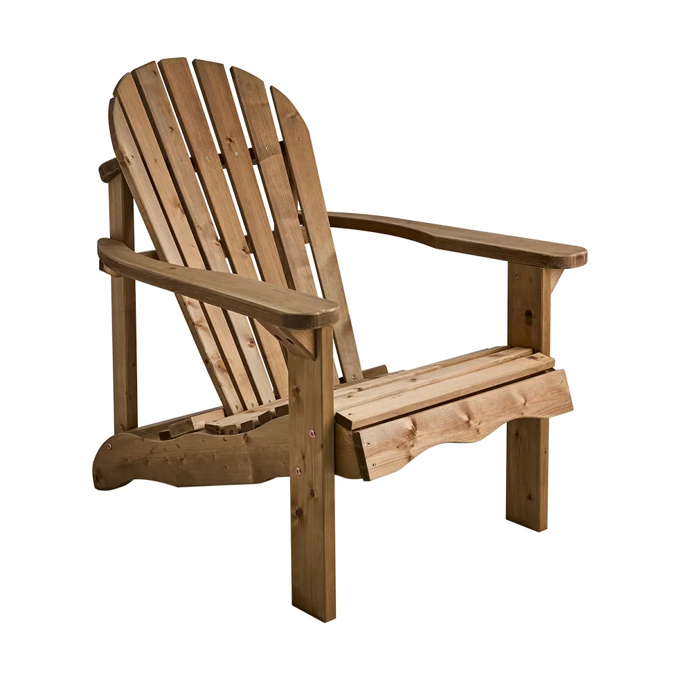 Skule deck chair, Oiled pine Brafab