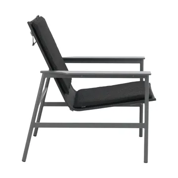 Soro lounge armchair - Anthracite-teddy black - Brafab