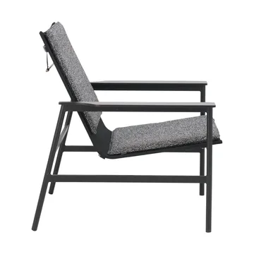 Soro lounge armchair - Black-teddy ant - Brafab