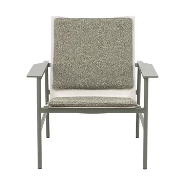 Soro lounge armchair - Nordic green-teddy verde - Brafab