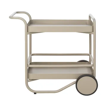 Trolley serving cart 88x59 cm - Khaki - Brafab