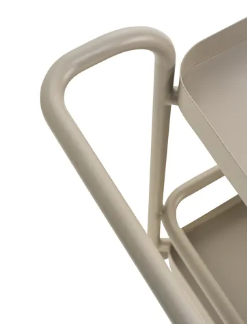 Trolley serving cart 88x59 cm - Khaki - Brafab