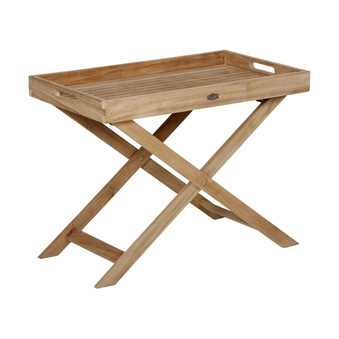 Turin side table, Nature, 70x40x53 cm Brafab