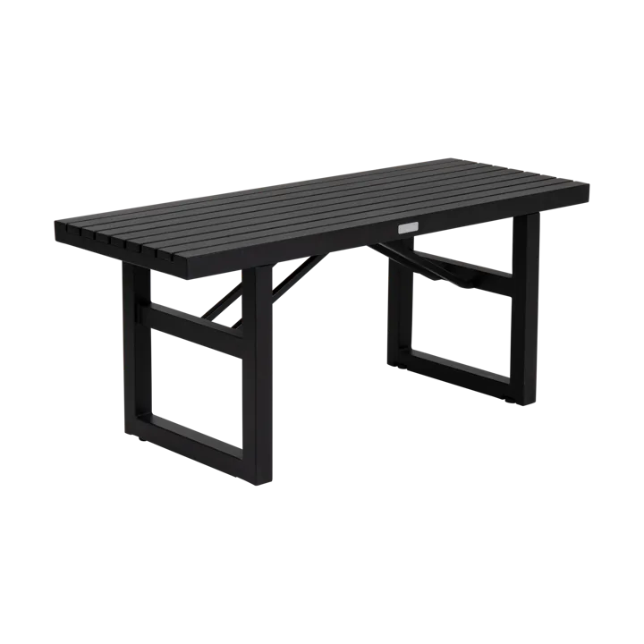 Vevi bench - Black 105 cm - Brafab