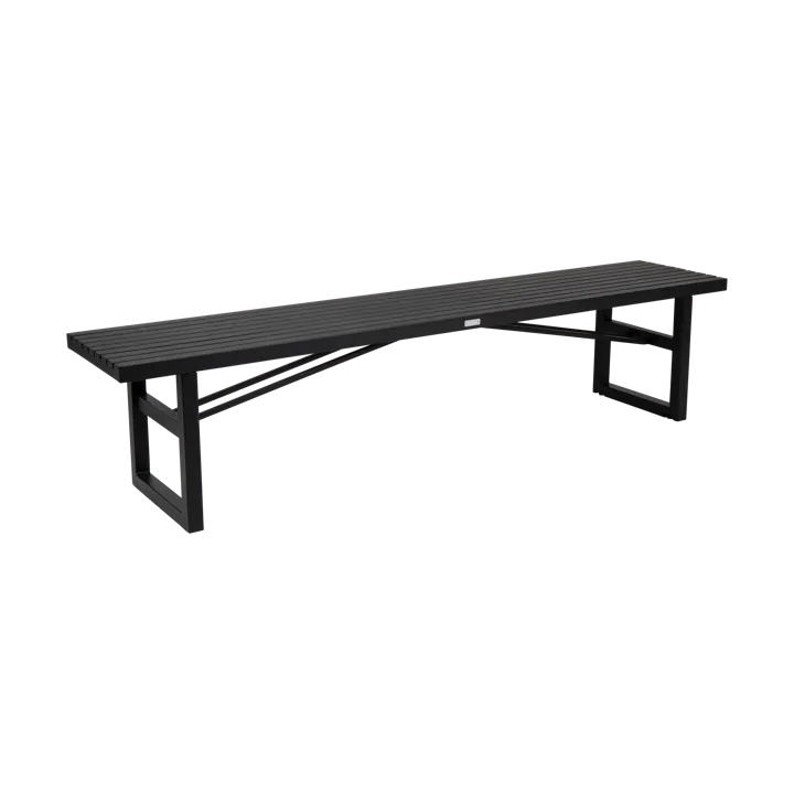 Vevi bench - Black 200 cm - Brafab