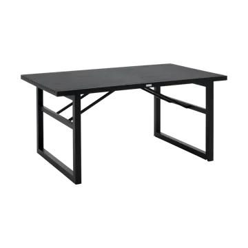 Vevi dining table - Black 160 cm - Brafab
