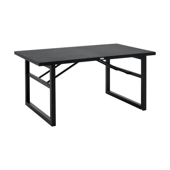 Vevi dining table - Black 160 cm - Brafab