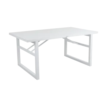 Vevi dining table - White 160 cm - Brafab