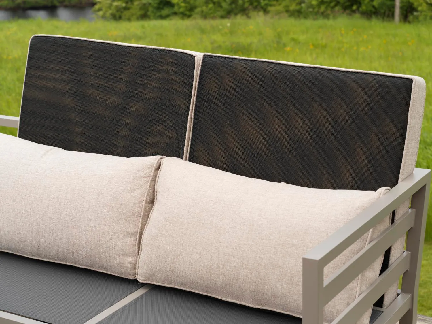 Weldon sofa module, Khaki-sand, middle section Brafab