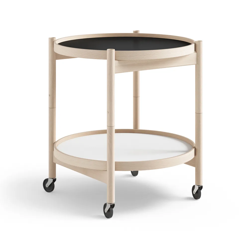 Bølling Tray Table model 50, Base, untreated beech stand Brdr. Krüger