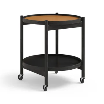 Bølling Tray Table model 50 - Clay, black lacquered oak stand - Brdr. Krüger