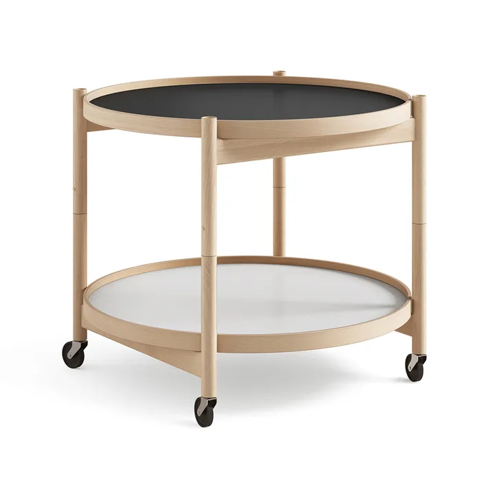 Bølling Tray Table model 60 - Base, oiled beech stand - Brdr. Krüger