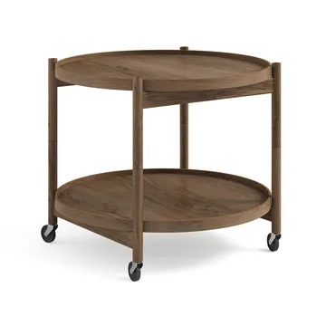 Bølling Tray Table model 60 - Smoke oak, smoke oiled oak stand - Brdr. Krüger