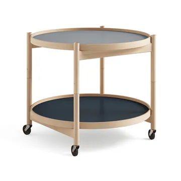 Bølling Tray Table model 60 - Water, oiled beech stand - Brdr. Krüger